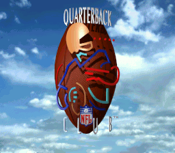 NFL Quarterback Club (Japan) Title Screen